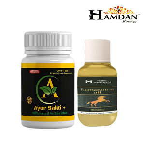 Ayur Shakti Dietary supplements for men 100% Ayurvedic | Increase strength stamina energy  Plus Kamasutra Oil